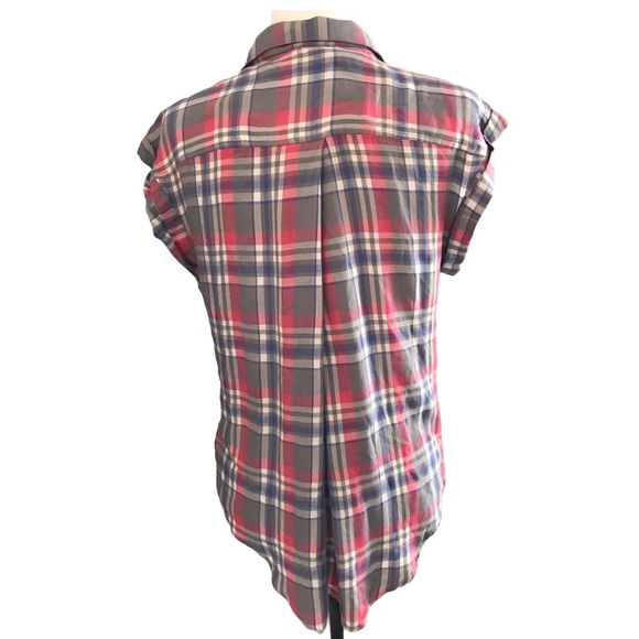 🌸Jach’s Girlfriend QuinnCapSleeve Button FrontTop - Picture 3 of 5